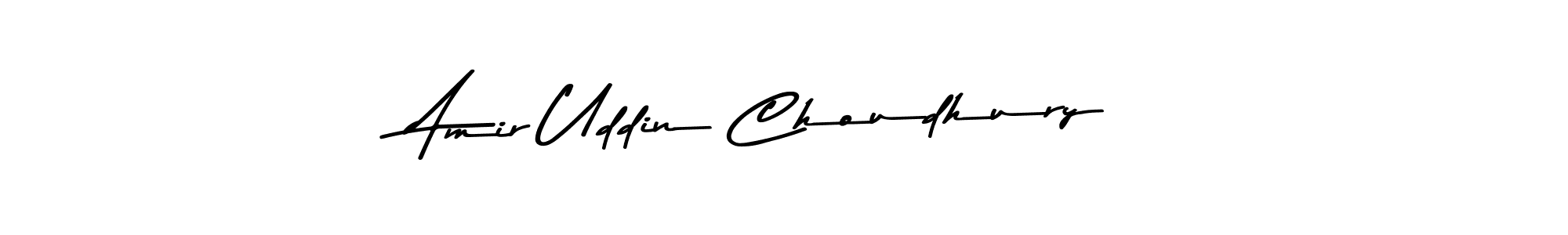 Design your own signature with our free online signature maker. With this signature software, you can create a handwritten (Asem Kandis PERSONAL USE) signature for name Amir Uddin Choudhury. Amir Uddin Choudhury signature style 9 images and pictures png