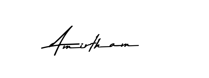 Also You can easily find your signature by using the search form. We will create Amirtham name handwritten signature images for you free of cost using Asem Kandis PERSONAL USE sign style. Amirtham signature style 9 images and pictures png