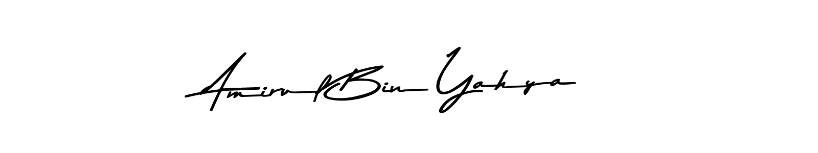 Also You can easily find your signature by using the search form. We will create Amirul Bin Yahya name handwritten signature images for you free of cost using Asem Kandis PERSONAL USE sign style. Amirul Bin Yahya signature style 9 images and pictures png