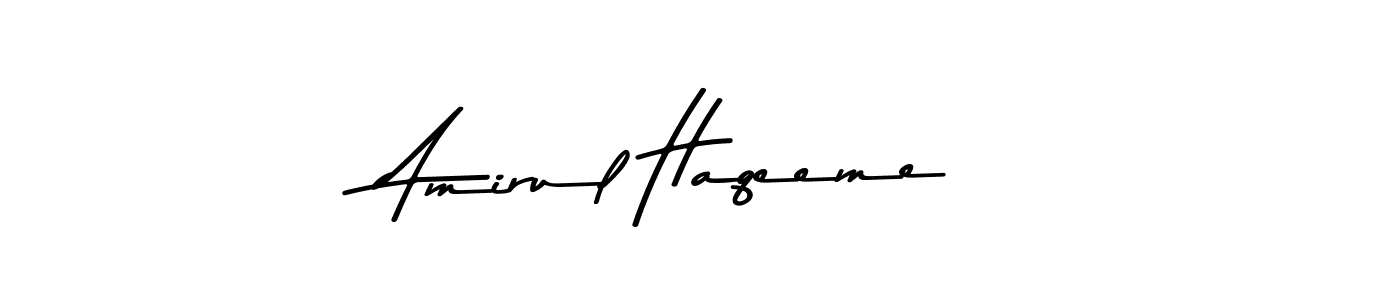 You can use this online signature creator to create a handwritten signature for the name Amirul Haqeeme. This is the best online autograph maker. Amirul Haqeeme signature style 9 images and pictures png