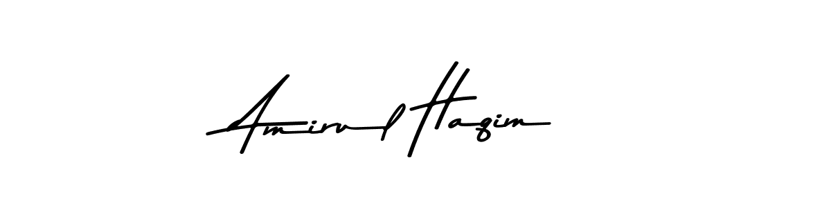 How to Draw Amirul Haqim signature style? Asem Kandis PERSONAL USE is a latest design signature styles for name Amirul Haqim. Amirul Haqim signature style 9 images and pictures png