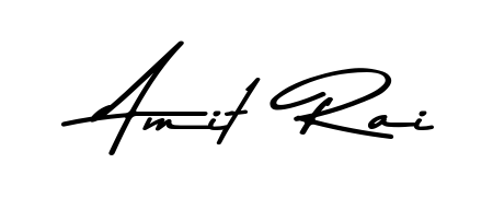 Use a signature maker to create a handwritten signature online. With this signature software, you can design (Asem Kandis PERSONAL USE) your own signature for name Amit  Rai. Amit  Rai signature style 9 images and pictures png