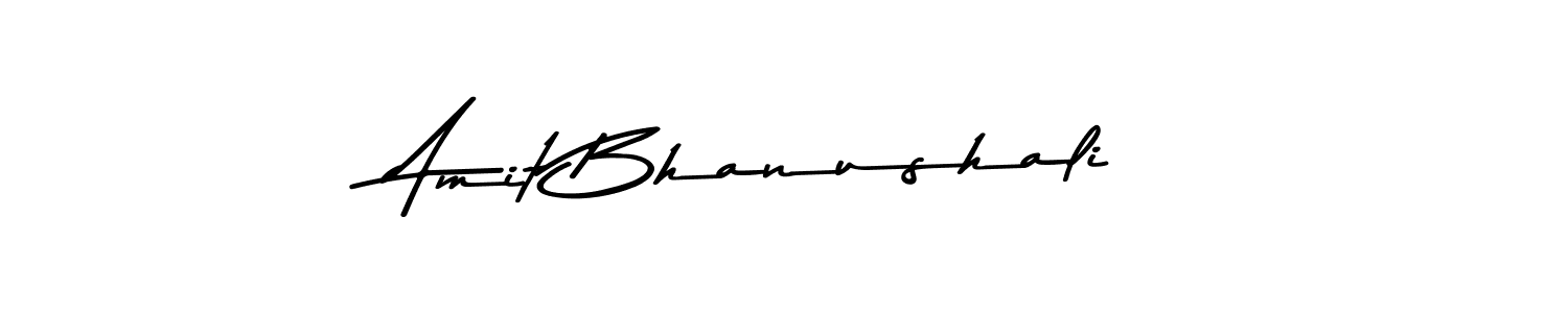 This is the best signature style for the Amit Bhanushali name. Also you like these signature font (Asem Kandis PERSONAL USE). Mix name signature. Amit Bhanushali signature style 9 images and pictures png