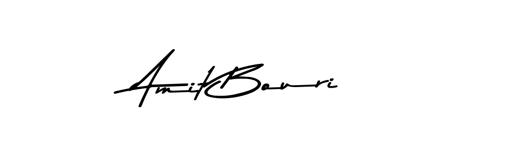 Amit Bouri stylish signature style. Best Handwritten Sign (Asem Kandis PERSONAL USE) for my name. Handwritten Signature Collection Ideas for my name Amit Bouri. Amit Bouri signature style 9 images and pictures png