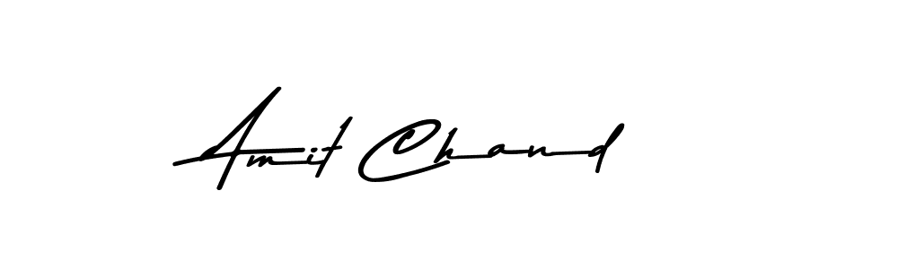 Create a beautiful signature design for name Amit Chand. With this signature (Asem Kandis PERSONAL USE) fonts, you can make a handwritten signature for free. Amit Chand signature style 9 images and pictures png