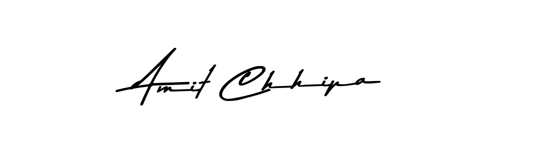 Make a beautiful signature design for name Amit Chhipa. With this signature (Asem Kandis PERSONAL USE) style, you can create a handwritten signature for free. Amit Chhipa signature style 9 images and pictures png