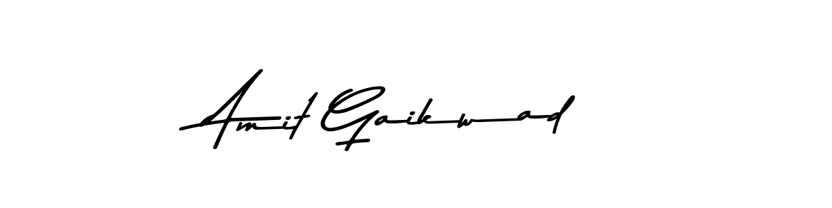 Make a beautiful signature design for name Amit Gaikwad. With this signature (Asem Kandis PERSONAL USE) style, you can create a handwritten signature for free. Amit Gaikwad signature style 9 images and pictures png