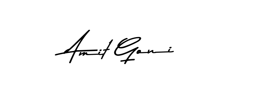 Make a beautiful signature design for name Amit Goni. Use this online signature maker to create a handwritten signature for free. Amit Goni signature style 9 images and pictures png