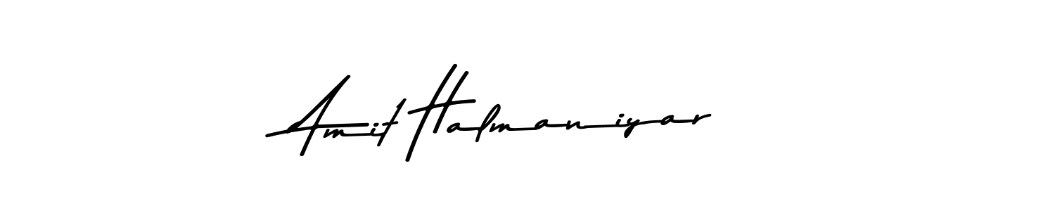 This is the best signature style for the Amit Halmaniyar name. Also you like these signature font (Asem Kandis PERSONAL USE). Mix name signature. Amit Halmaniyar signature style 9 images and pictures png