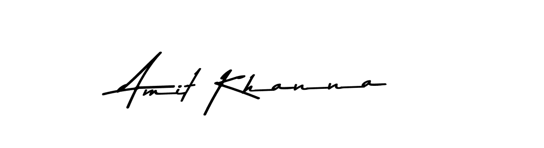 Make a beautiful signature design for name Amit Khanna. Use this online signature maker to create a handwritten signature for free. Amit Khanna signature style 9 images and pictures png