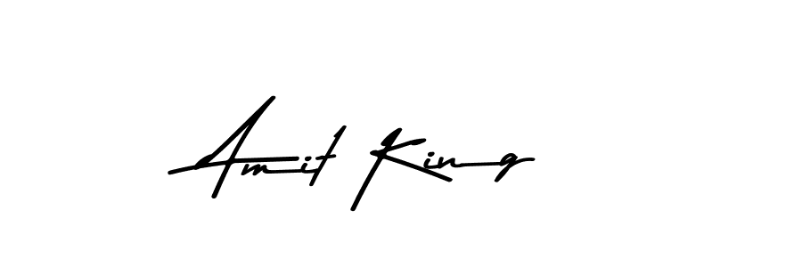 Create a beautiful signature design for name Amit King. With this signature (Asem Kandis PERSONAL USE) fonts, you can make a handwritten signature for free. Amit King signature style 9 images and pictures png