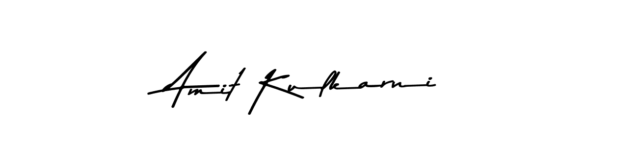 Create a beautiful signature design for name Amit Kulkarni. With this signature (Asem Kandis PERSONAL USE) fonts, you can make a handwritten signature for free. Amit Kulkarni signature style 9 images and pictures png