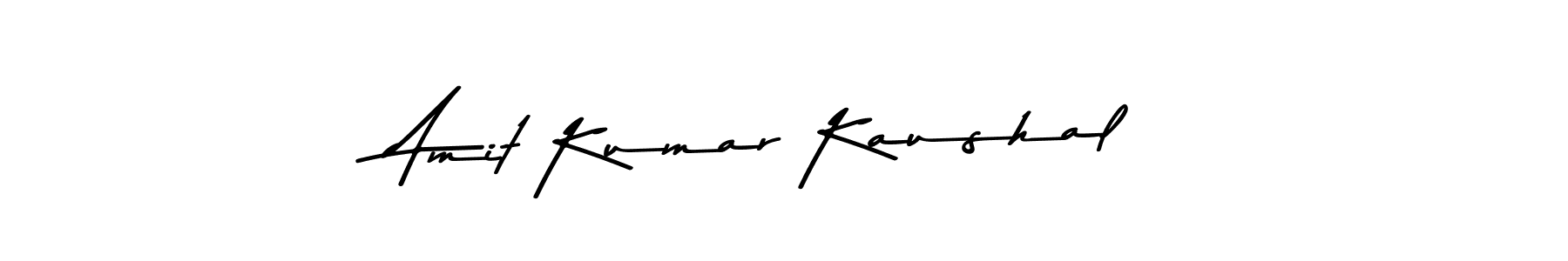 Make a beautiful signature design for name Amit Kumar Kaushal. With this signature (Asem Kandis PERSONAL USE) style, you can create a handwritten signature for free. Amit Kumar Kaushal signature style 9 images and pictures png