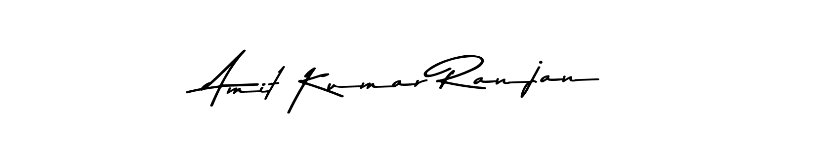 Create a beautiful signature design for name Amit Kumar Ranjan. With this signature (Asem Kandis PERSONAL USE) fonts, you can make a handwritten signature for free. Amit Kumar Ranjan signature style 9 images and pictures png