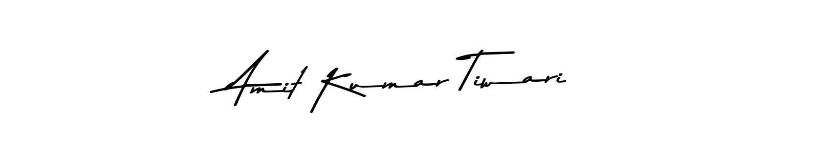 How to make Amit Kumar Tiwari name signature. Use Asem Kandis PERSONAL USE style for creating short signs online. This is the latest handwritten sign. Amit Kumar Tiwari signature style 9 images and pictures png