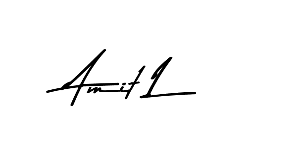 How to Draw Amit L signature style? Asem Kandis PERSONAL USE is a latest design signature styles for name Amit L. Amit L signature style 9 images and pictures png