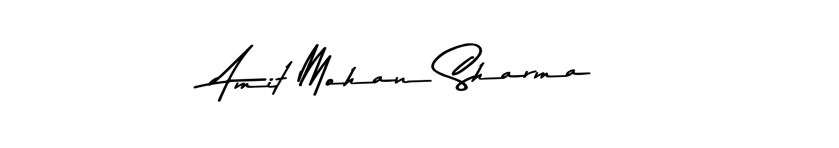 Also we have Amit Mohan Sharma name is the best signature style. Create professional handwritten signature collection using Asem Kandis PERSONAL USE autograph style. Amit Mohan Sharma signature style 9 images and pictures png