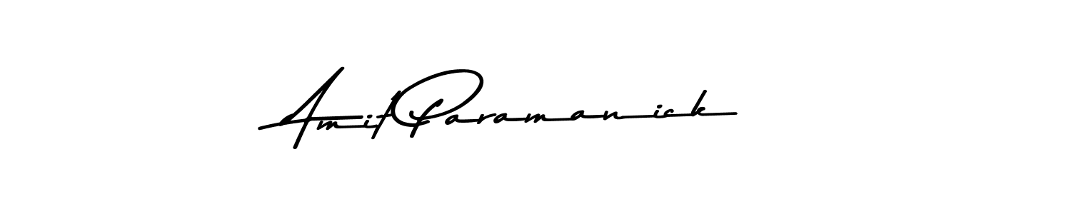 This is the best signature style for the Amit Paramanick name. Also you like these signature font (Asem Kandis PERSONAL USE). Mix name signature. Amit Paramanick signature style 9 images and pictures png
