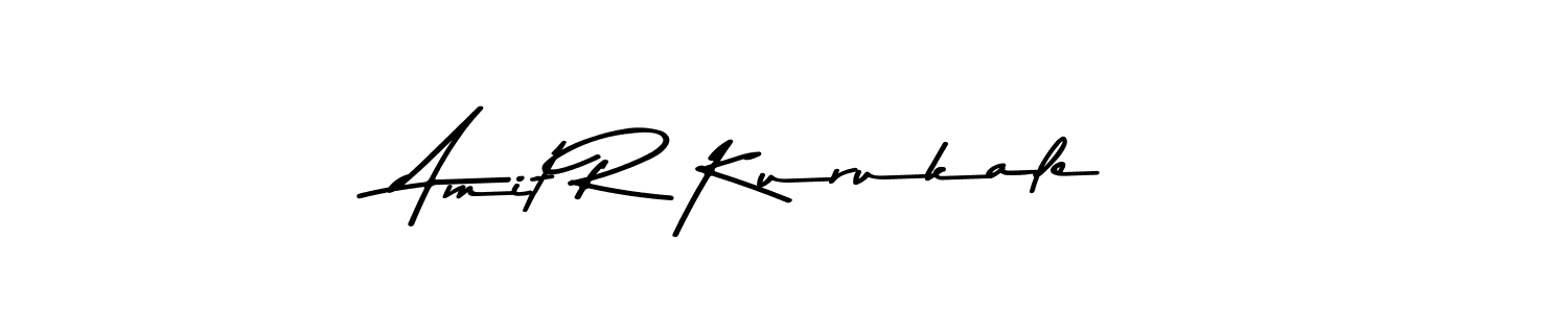 Amit R Kurukale stylish signature style. Best Handwritten Sign (Asem Kandis PERSONAL USE) for my name. Handwritten Signature Collection Ideas for my name Amit R Kurukale. Amit R Kurukale signature style 9 images and pictures png