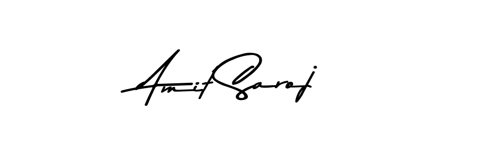 Design your own signature with our free online signature maker. With this signature software, you can create a handwritten (Asem Kandis PERSONAL USE) signature for name Amit Saroj. Amit Saroj signature style 9 images and pictures png