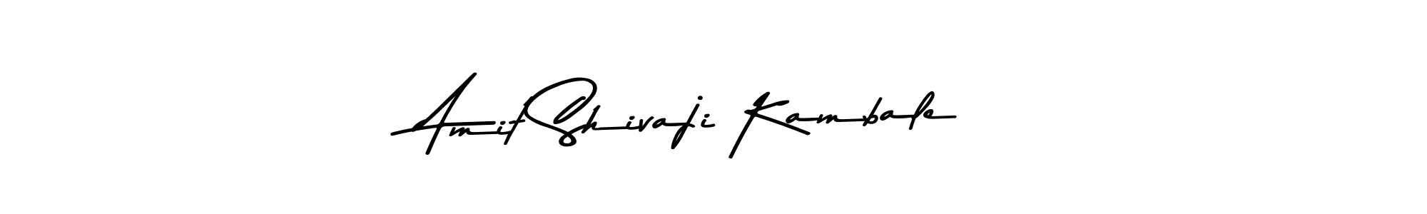 Create a beautiful signature design for name Amit Shivaji Kambale. With this signature (Asem Kandis PERSONAL USE) fonts, you can make a handwritten signature for free. Amit Shivaji Kambale signature style 9 images and pictures png