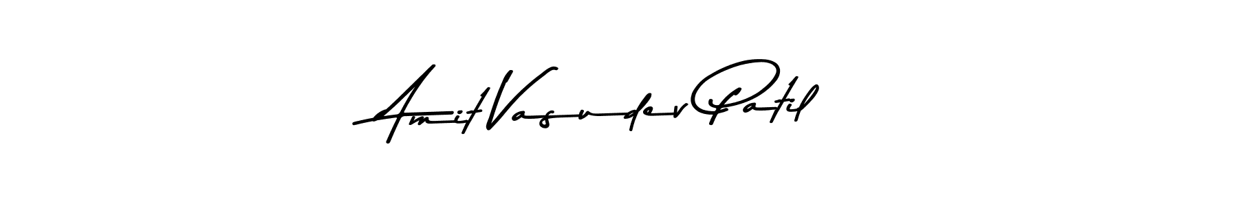 Create a beautiful signature design for name Amit Vasudev Patil. With this signature (Asem Kandis PERSONAL USE) fonts, you can make a handwritten signature for free. Amit Vasudev Patil signature style 9 images and pictures png