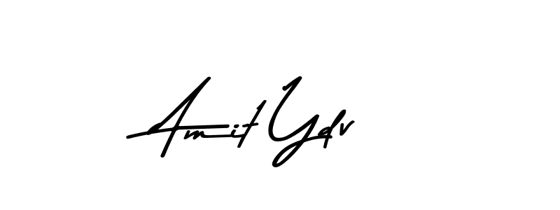 Also You can easily find your signature by using the search form. We will create Amit Ydv name handwritten signature images for you free of cost using Asem Kandis PERSONAL USE sign style. Amit Ydv signature style 9 images and pictures png