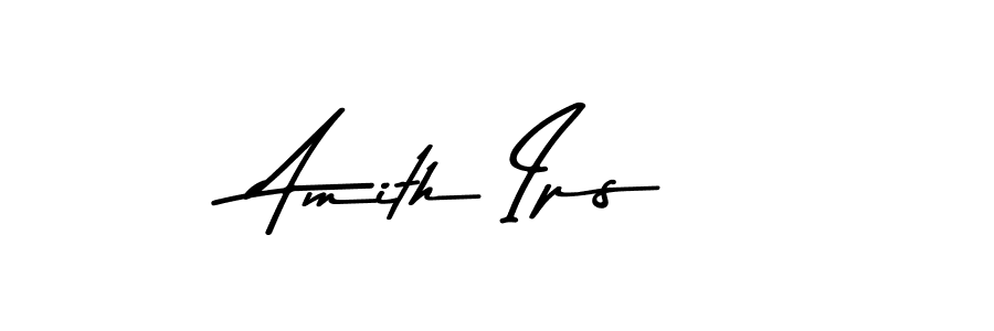 Similarly Asem Kandis PERSONAL USE is the best handwritten signature design. Signature creator online .You can use it as an online autograph creator for name Amith Ips. Amith Ips signature style 9 images and pictures png