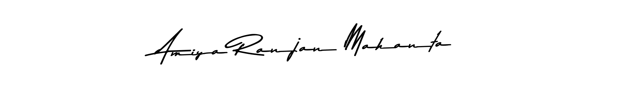 The best way (Asem Kandis PERSONAL USE) to make a short signature is to pick only two or three words in your name. The name Amiya Ranjan Mahanta include a total of six letters. For converting this name. Amiya Ranjan Mahanta signature style 9 images and pictures png
