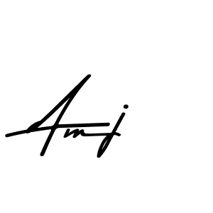 Make a beautiful signature design for name Amj. Use this online signature maker to create a handwritten signature for free. Amj signature style 9 images and pictures png