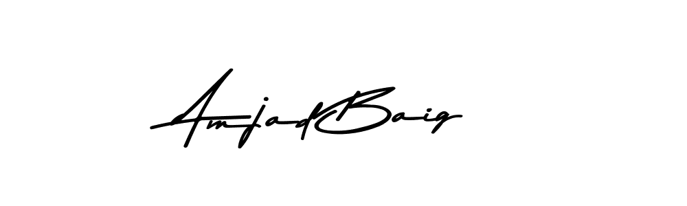 It looks lik you need a new signature style for name Amjad Baig. Design unique handwritten (Asem Kandis PERSONAL USE) signature with our free signature maker in just a few clicks. Amjad Baig signature style 9 images and pictures png