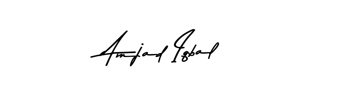 Here are the top 10 professional signature styles for the name Amjad Iqbal. These are the best autograph styles you can use for your name. Amjad Iqbal signature style 9 images and pictures png
