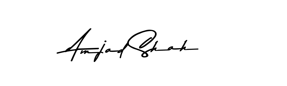 Also You can easily find your signature by using the search form. We will create Amjad Shah name handwritten signature images for you free of cost using Asem Kandis PERSONAL USE sign style. Amjad Shah signature style 9 images and pictures png
