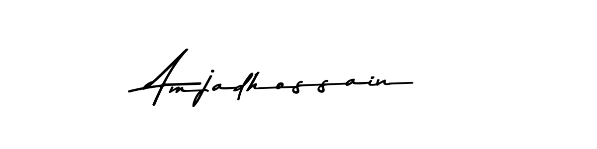 It looks lik you need a new signature style for name Amjadhossain. Design unique handwritten (Asem Kandis PERSONAL USE) signature with our free signature maker in just a few clicks. Amjadhossain signature style 9 images and pictures png