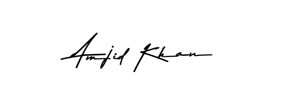 Make a short Amjid Khan signature style. Manage your documents anywhere anytime using Asem Kandis PERSONAL USE. Create and add eSignatures, submit forms, share and send files easily. Amjid Khan signature style 9 images and pictures png