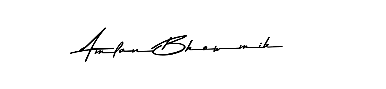 Similarly Asem Kandis PERSONAL USE is the best handwritten signature design. Signature creator online .You can use it as an online autograph creator for name Amlan Bhowmik. Amlan Bhowmik signature style 9 images and pictures png