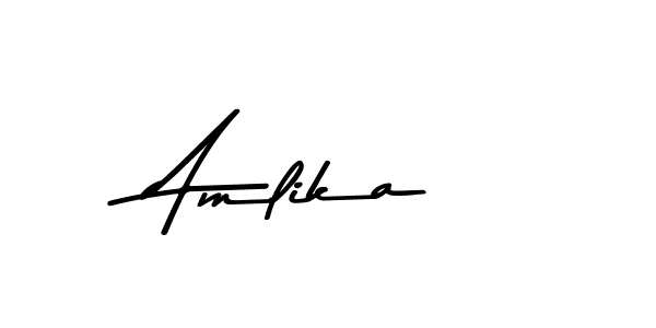 You can use this online signature creator to create a handwritten signature for the name Amlika. This is the best online autograph maker. Amlika signature style 9 images and pictures png