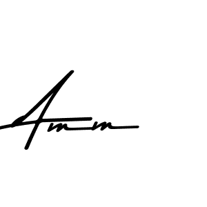 You should practise on your own different ways (Asem Kandis PERSONAL USE) to write your name (Amm) in signature. don't let someone else do it for you. Amm signature style 9 images and pictures png