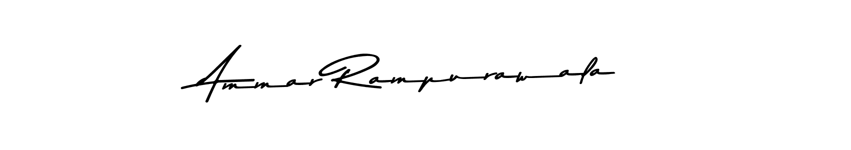 You can use this online signature creator to create a handwritten signature for the name Ammar Rampurawala. This is the best online autograph maker. Ammar Rampurawala signature style 9 images and pictures png