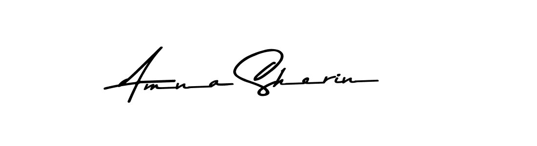 You should practise on your own different ways (Asem Kandis PERSONAL USE) to write your name (Amna Sherin) in signature. don't let someone else do it for you. Amna Sherin signature style 9 images and pictures png