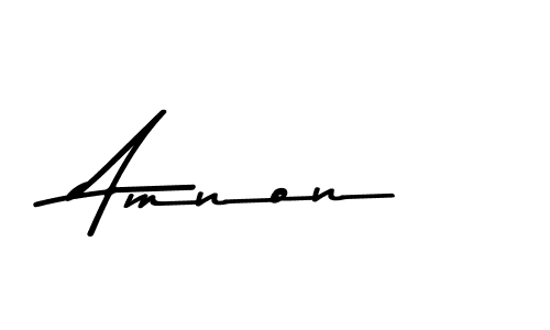 This is the best signature style for the Amnon name. Also you like these signature font (Asem Kandis PERSONAL USE). Mix name signature. Amnon signature style 9 images and pictures png