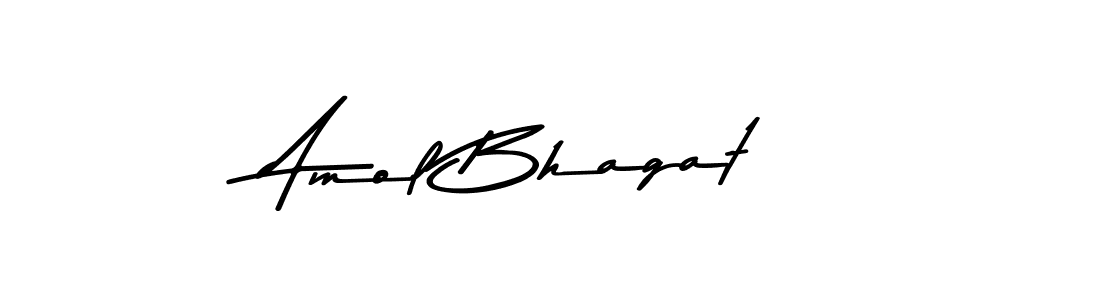 Design your own signature with our free online signature maker. With this signature software, you can create a handwritten (Asem Kandis PERSONAL USE) signature for name Amol Bhagat. Amol Bhagat signature style 9 images and pictures png