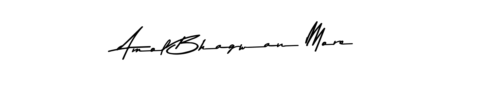 Design your own signature with our free online signature maker. With this signature software, you can create a handwritten (Asem Kandis PERSONAL USE) signature for name Amol Bhagwan More. Amol Bhagwan More signature style 9 images and pictures png