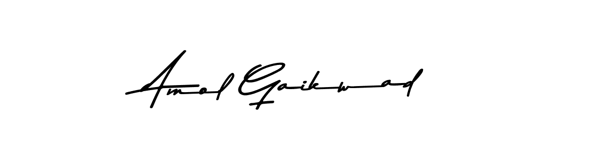 Make a beautiful signature design for name Amol Gaikwad. Use this online signature maker to create a handwritten signature for free. Amol Gaikwad signature style 9 images and pictures png