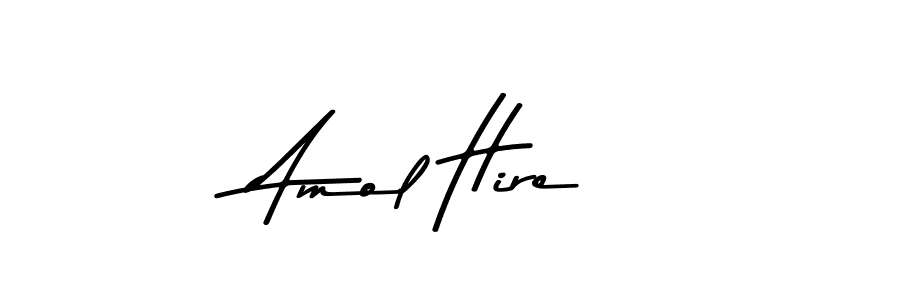 How to make Amol Hire signature? Asem Kandis PERSONAL USE is a professional autograph style. Create handwritten signature for Amol Hire name. Amol Hire signature style 9 images and pictures png