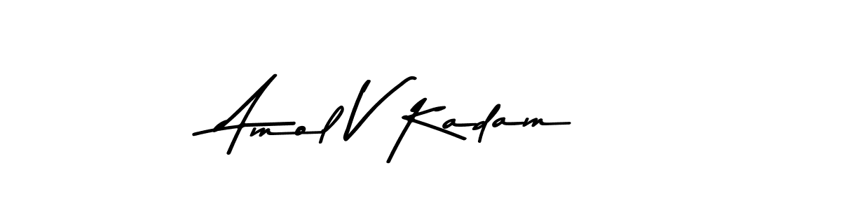 It looks lik you need a new signature style for name Amol V Kadam. Design unique handwritten (Asem Kandis PERSONAL USE) signature with our free signature maker in just a few clicks. Amol V Kadam signature style 9 images and pictures png