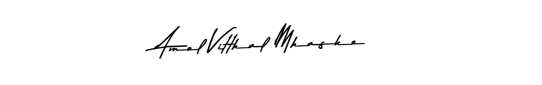 How to make Amol Vitthal Mhaske signature? Asem Kandis PERSONAL USE is a professional autograph style. Create handwritten signature for Amol Vitthal Mhaske name. Amol Vitthal Mhaske signature style 9 images and pictures png