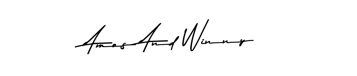 Once you've used our free online signature maker to create your best signature Asem Kandis PERSONAL USE style, it's time to enjoy all of the benefits that Amos And Winny name signing documents. Amos And Winny signature style 9 images and pictures png