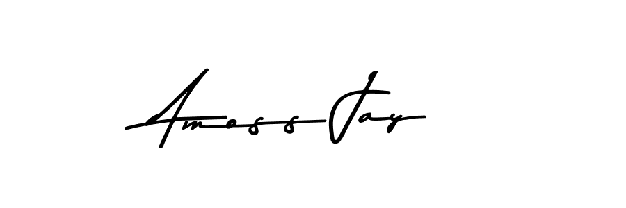 How to make Amoss Jay signature? Asem Kandis PERSONAL USE is a professional autograph style. Create handwritten signature for Amoss Jay name. Amoss Jay signature style 9 images and pictures png