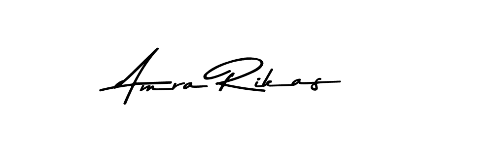 Amra Rikas stylish signature style. Best Handwritten Sign (Asem Kandis PERSONAL USE) for my name. Handwritten Signature Collection Ideas for my name Amra Rikas. Amra Rikas signature style 9 images and pictures png
